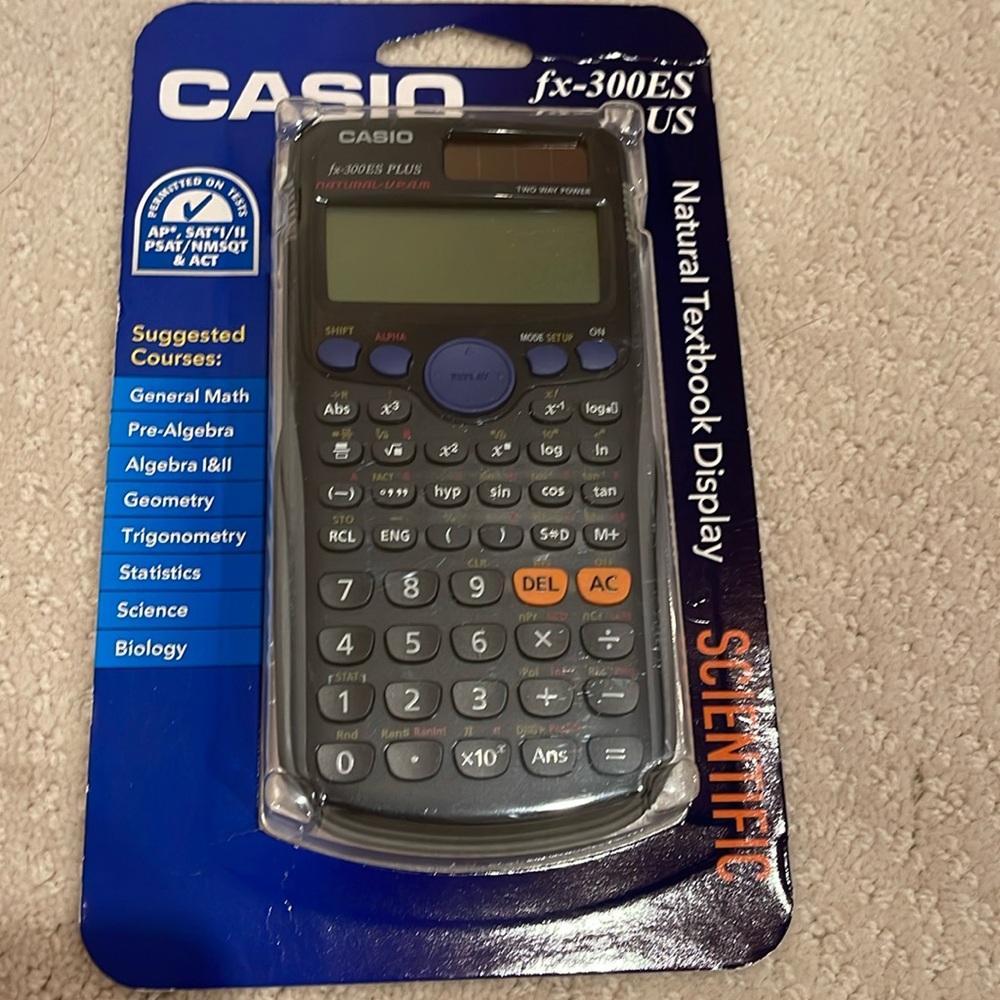 Casio Fx-300ES Plus calculator